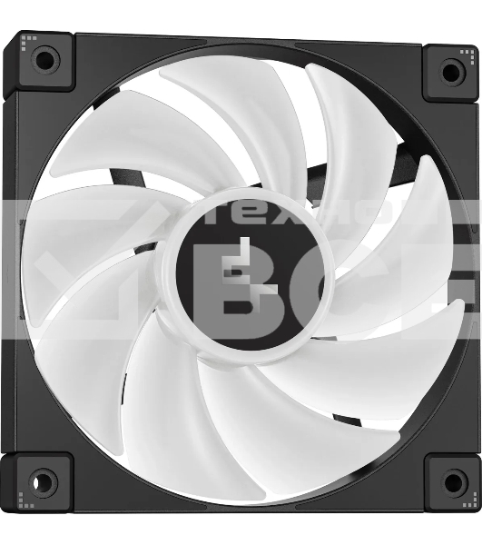 Система жидкостного охлаждения DEEPCOOL LT240 ARGB черный, 120 мм, алюминий/медь, 2400 об/мин, 38.71 дБ, 4 pin, 280 Вт