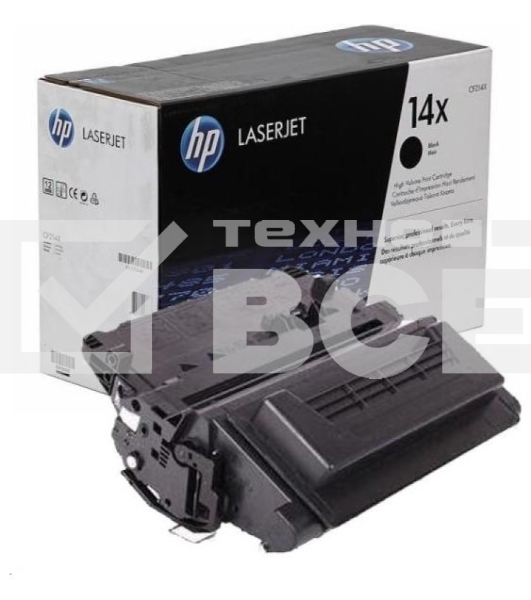 Картридж лазерный HP CF214X черный для LaserJet 700 MFP M712 17 500стр.