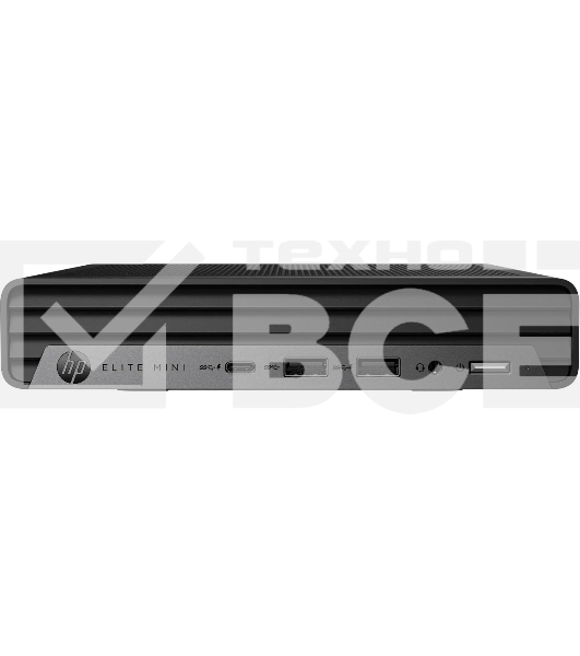 Неттоп HP Elite 600 G9 Mini i5 12500T (2) 8Gb SSD256Gb UHDG 770 Windows 11 Professional 64 GbitEth WiFi BT 90W kb мышь клавиатура черный (828S3AT)