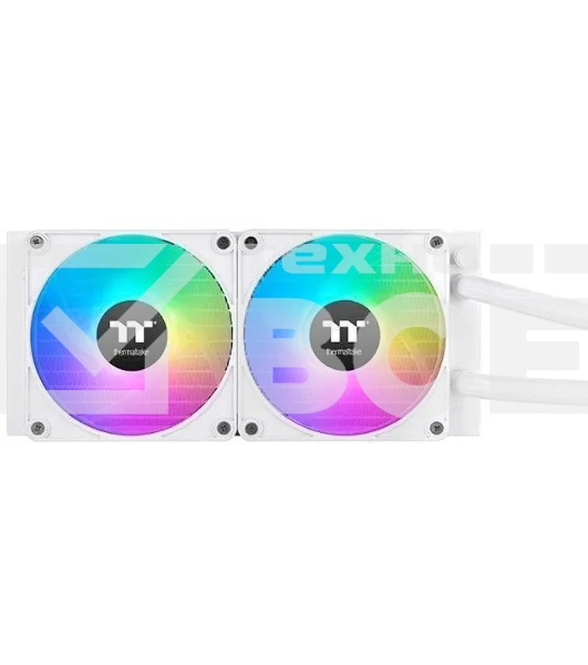 Система водяного охлаждения Thermaltake TH240 V2 Ultra EX Snow ARGB Soc-AM5/AM4/1151/1200/1700 белый 4-pin 28.5dB Al+Cu LCD Ret (CL-W425-PL12SW-A)