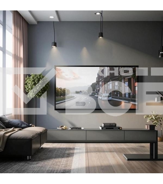 Экран для проектора S'OK SCFRV-298x168G 135' 16:9 на бархатной раме, High Contrast Gray, черная рама