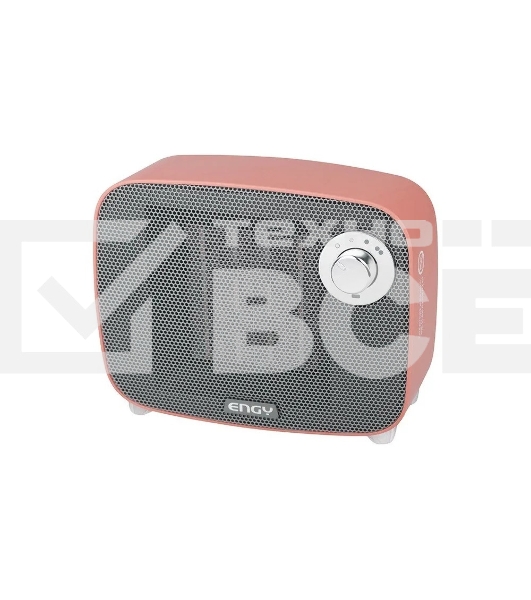 Тепловентилятор Engy PTC-321 розовый, 1500 Вт, 15 м2, термостат