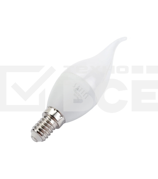 Лампа светодиодная SAFFIT SBC3711 (55134) 11W 230V E14 4000K свеча на ветру
