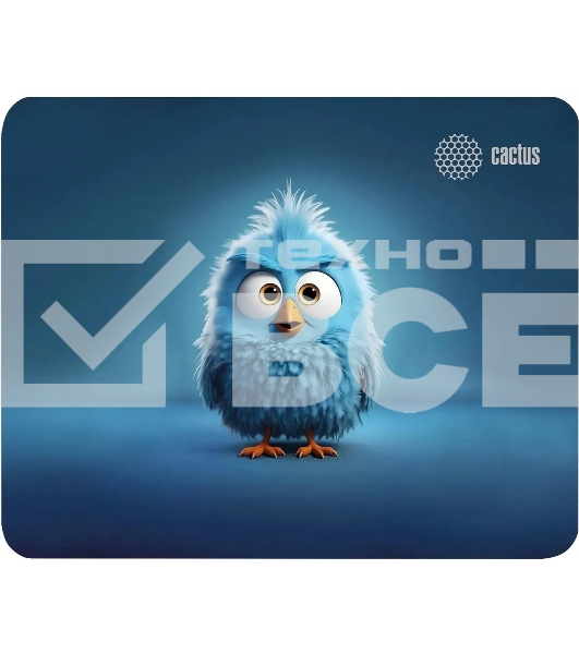 Коврик для мыши Cactus Bird 220x180x2мм (CS-MP-P13XS)