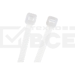 Нейлоновые стяжки Fortisflex КСС 4х150 мм белый 100 шт, фото2