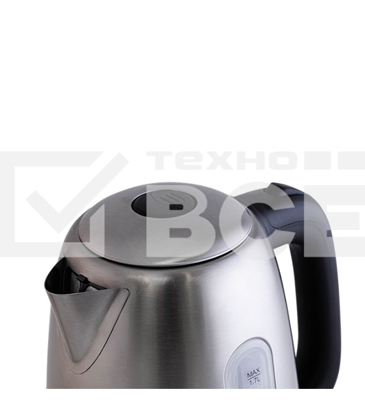 Чайник электрический BQ KT1822SW черный/стальной, 2200 Вт, 1.7 л