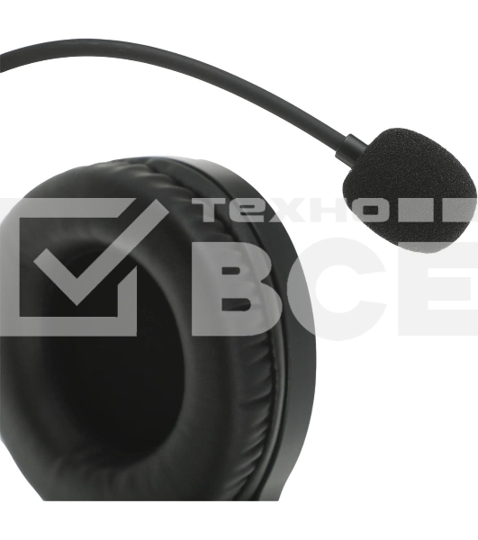 Гарнитура проводная с микрофоном A4Tech Bloody G220 черный 2м мониторные оголовье (G220 AUX3.5-4PIN + USB)