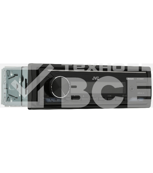 Автомагнитола JVC KD-X482BT, 1 DIN, Bluetooth, USB Type-A, AUX, съёмная панель