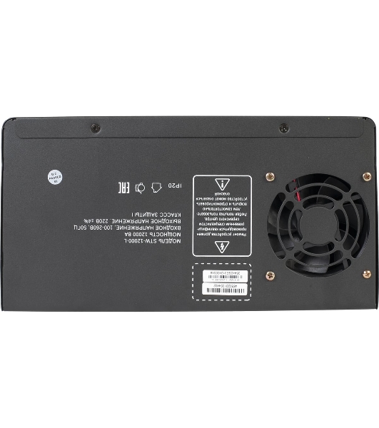 Стабилизатор напряжения Rucelf STW-12000-L 12кВА однофазный черный