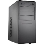 Корпус Foxline FL-886-FL500R-U32, Midi-Tower, чёрный, БП 500 Вт, фото 1