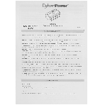 Источник бесперебойного питания CyberPower BU850E/850 ВА/425 Вт/4 х CEE 7 (евророзетка), фото3