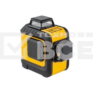 Лазерный уровень мультипризменный Denzel LX 360-2 Red, 30 м, 635 нм, акк. Li 2800 мАч, резьба 5/8