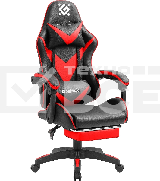 Кресло игровое Defender MINION BLACK/RED