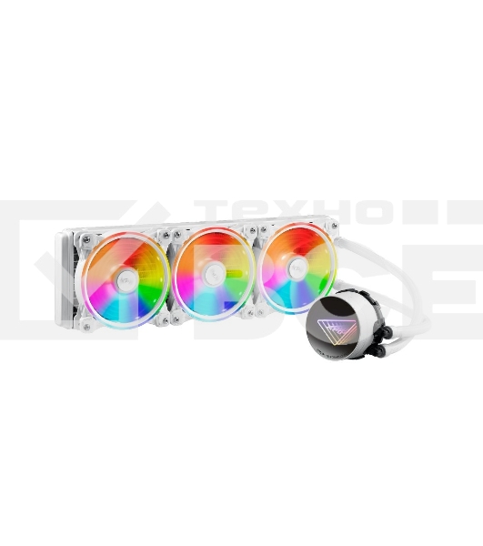 Жидкостная система охлаждения XPG Levante X 360, белый 120мм алюминий+медь 2000rpm 18.17db 4-pin 300W
