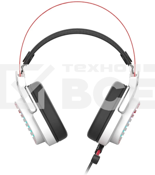 Наушники с микрофоном A4Tech Bloody G560 белый/красный 2м мониторные оголовье (G560 NARAKA)