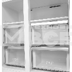 Холодильник  LEX LCD450SsGID серый трехкамерный 288/129л морозилка снизу Side-by-Side, фото8