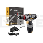 Дрель-шуруповерт Deko GCD12DU3, 12 В, 1.5 Ач, аккумуляторная, фото6