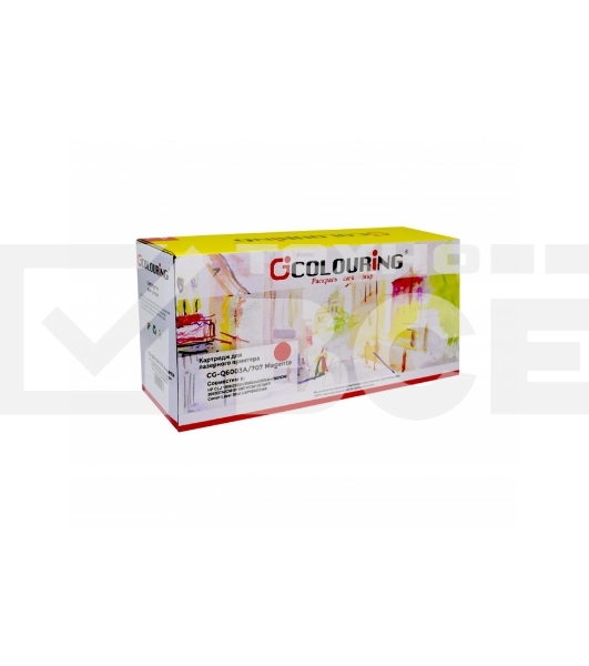 Картридж лазерный Colouring CG-Q6003A/707 пурпурный (2000 стр.) для HP CLJ 1600/2600n/2600dn/2600dtn/2605DN/2605DTN/CM1015MFP/CM1017MFP Canon Laser Shot LBP5000/5100