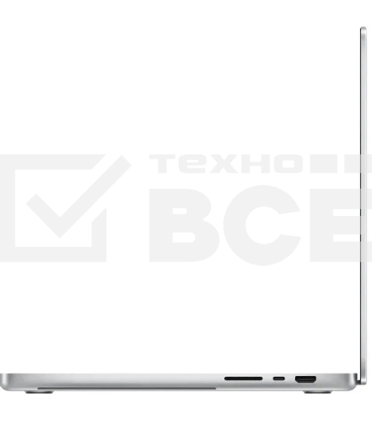 Ноутбук APPLE MacBook Pro 16 Silver (M3 Max/48Gb/1Tb SSD/MacOS) ((MUW73ZP/A)) нужен переходник на EU