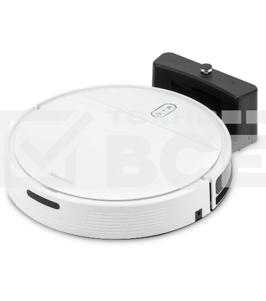 Робот-пылесос Maxwell MW-3291 белый, 2600 мАч Li-Ion, уборка влажная/сухая, пылесборник контейнер 0.45 л