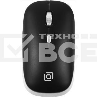Мышь беспроводная Oklick 599MWB черный, 1600 dpi, радиоканал, Bluetooth, USB, кнопки - 4