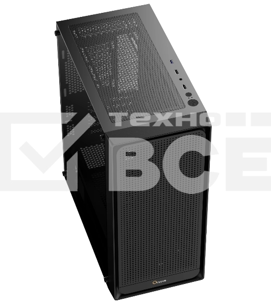 Корпус Ocypus Gamma C50 без БП черный (Gamma-C50-BKG000XX-GL)