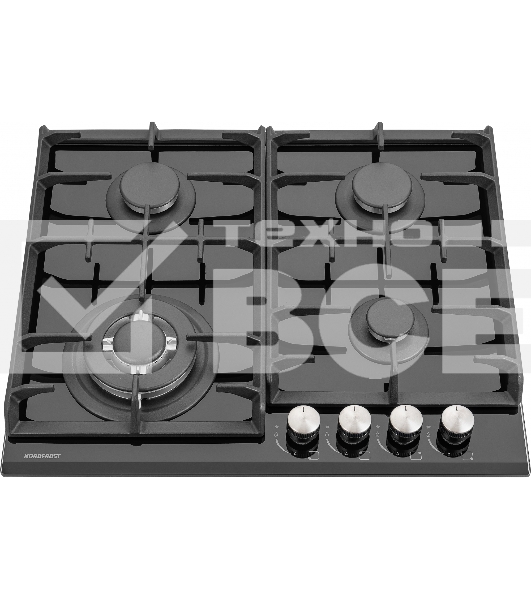 Газовая варочная панель Nordfrost HM 6042 B