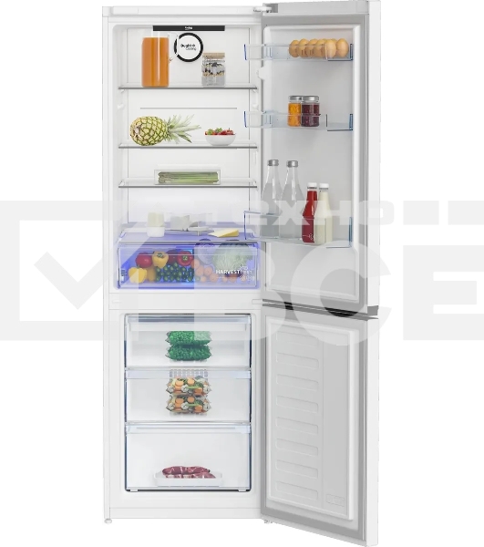 Холодильник Beko B3R1CNK363HW (R) белый двухкамерный 220/100л морозилка снизу, No Frost