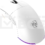 Мышь беспроводная Oklick 900GMW белый, 26000 dpi, радиоканал, Bluetooth, USB, кнопки - 6, фото5