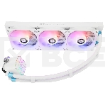 Водяное охлаждение для процессора Thermalright Aqua Elite 360 White ARGB V3 (360mm, White, ARGB/ Fans: 3x120mm, 66.17CFM, 25.6dBA, 1500RPM/ Pump height 53mm, 23dBA, 3300RPM, Rad thickness 27mm/ S: 1200, 1700, 1851, 2011, 2066, 115X, AM5, AM4), фото10