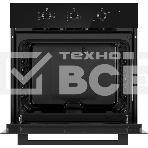 Духовой шкаф электрический Weissgauff EOM 266 PMB черный, фото8
