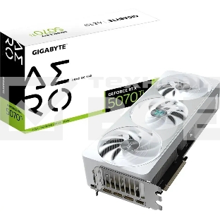 Видеокарта Gigabyte GV-N507TAERO OC-16GD 1.0 NV RTX5070TI 16Gb 256bit GDDR7 2805/28000/HDMIx1/