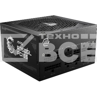 Блок питания MSI ATX 750W MAG A750GL PCIE5 Gen.5 80 PLUS gold (20+4pin) APFC 120мм fan 8xSATA Cab Manag RTL