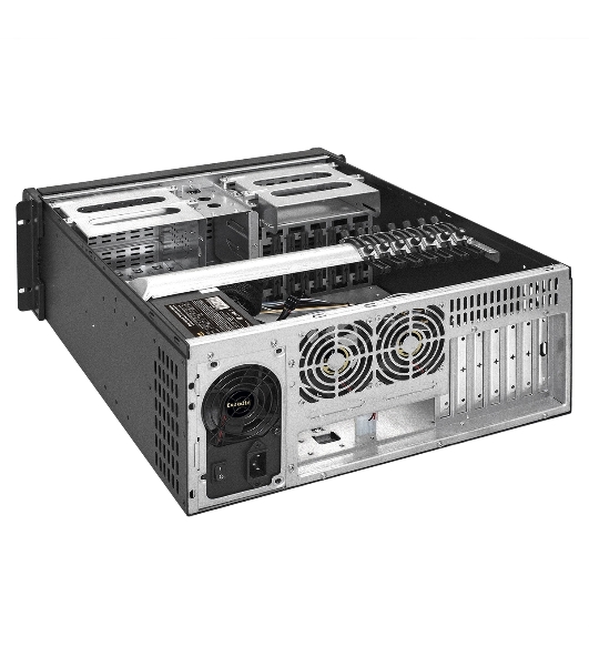 Серверный корпус ExeGate EX293246RUS Pro 4U480-15/4U4132 (RM 19', высота 4U, глубина 480, БП 1100RADS, USB)