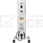 Обогреватель масляный Ballu Comfort BOH/CM-05WDN 1000 (5 секций) белый, 1000 Вт, 15 м2, термостат, фото5