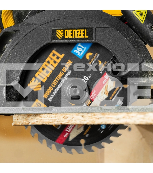 Пильный диск по дереву Denzel ф165 х 20 мм, 36 зубьев 733247