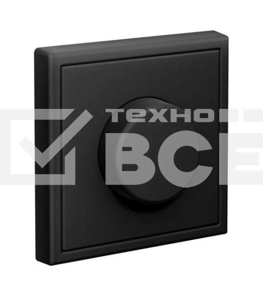Светорегулятор поворотно-нажимной (диммер) ArtGallery LED RC 400Вт механизм карбон SE GAL001023