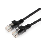 Патч-корд UTP Cablexpert PP12-20M/BK cat.5e, 20м, литой, многожильный, черный, фото 1