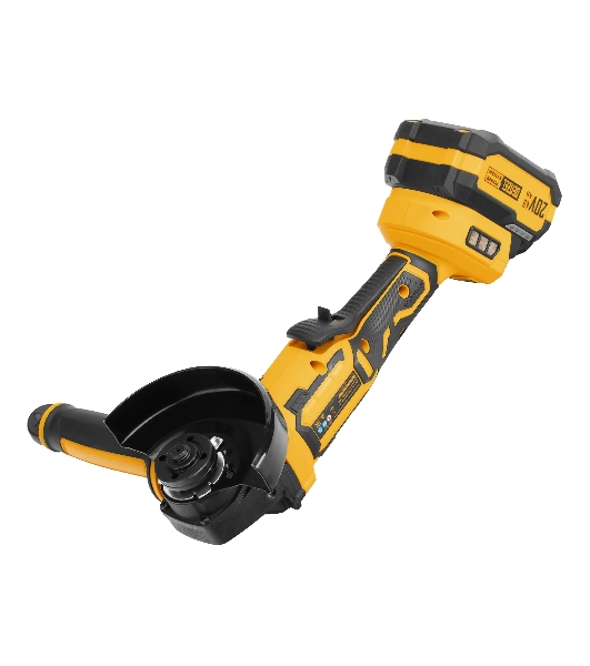 Машина шлифовальная угловая Denzel аккумуляторная бесщет. AGH-BL-20-125, Li-Ion, 20 В