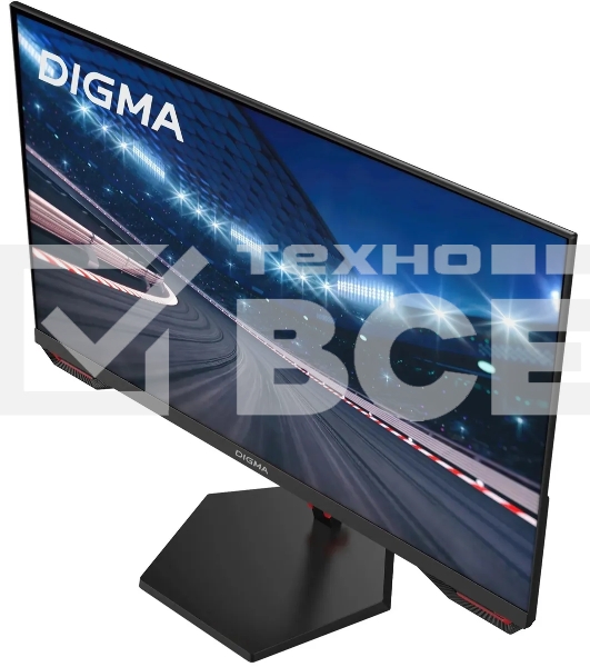 Монитор Digma Overdrive 27P511F 27' IPS 1920x1080, 180 Гц, 1 мс, 16:9, 300 кд/м2, 1хHDMI, 1хDP, черный