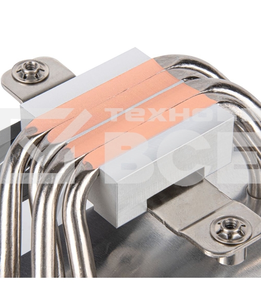 Вентилятор Silverstone G53ARV140ARGB20  High-performance 140mm CPU cooler with four Ø6mm copper heat-pipes designed specific 