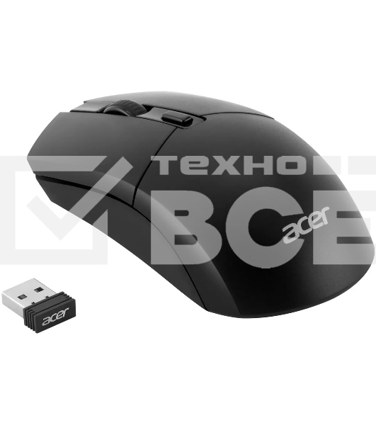 Клавиатура + мышь Acer OKR120 клав:черный мышь:черный USB беспроводная Multimedia