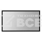 Экран для проектора S'OK SCFRV-298x168G 135' 16:9 на бархатной раме, High Contrast Gray, черная рама, фото 1