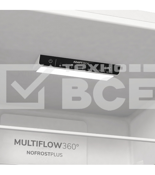 Холодильник Gorenje NRK619EEW4 белый двухкамерный 203/99л морозилка снизу, No Frost