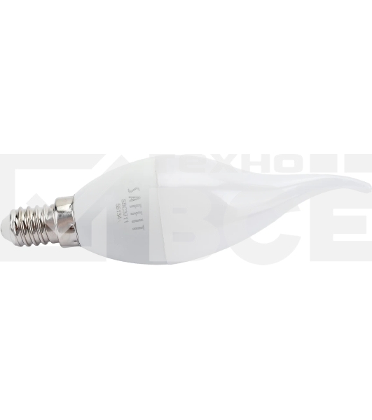 Лампа светодиодная SAFFIT SBC3711 (55134) 11W 230V E14 4000K свеча на ветру