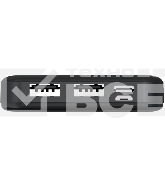 Мобильный аккумулятор Buro BPF10A 10000mAh QC3.0/PD3.0 22.5W 2.1A 2xUSB-A/USB-C черный