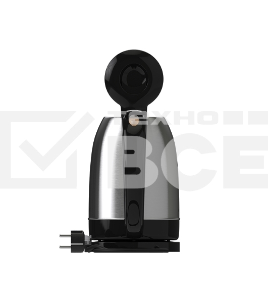 Чайник электрический Maxvi KE1721S silver-black