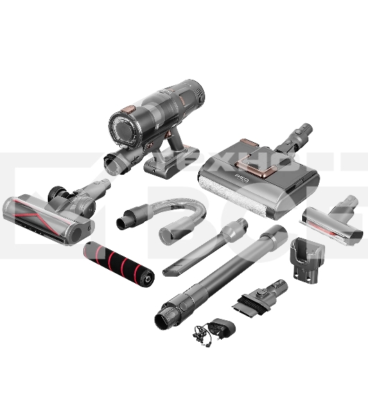 Пылесос вертикальный моющий Red Solution X20 550 Вт темно-серый/серый