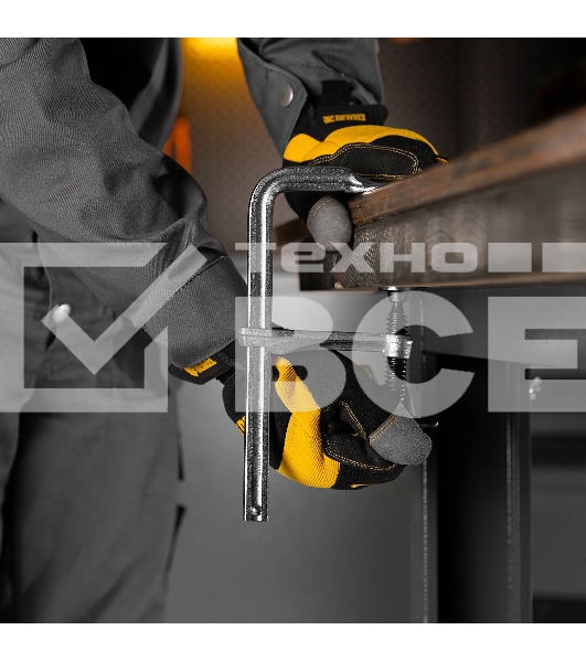 Струбцина Denzel F-образная, 80x150 мм, кованая