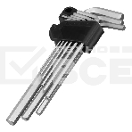 Набор ключей имбусовых Denzel, HEX, 1,5-10 мм, CrV, 9 шт., удлиненные, фото5